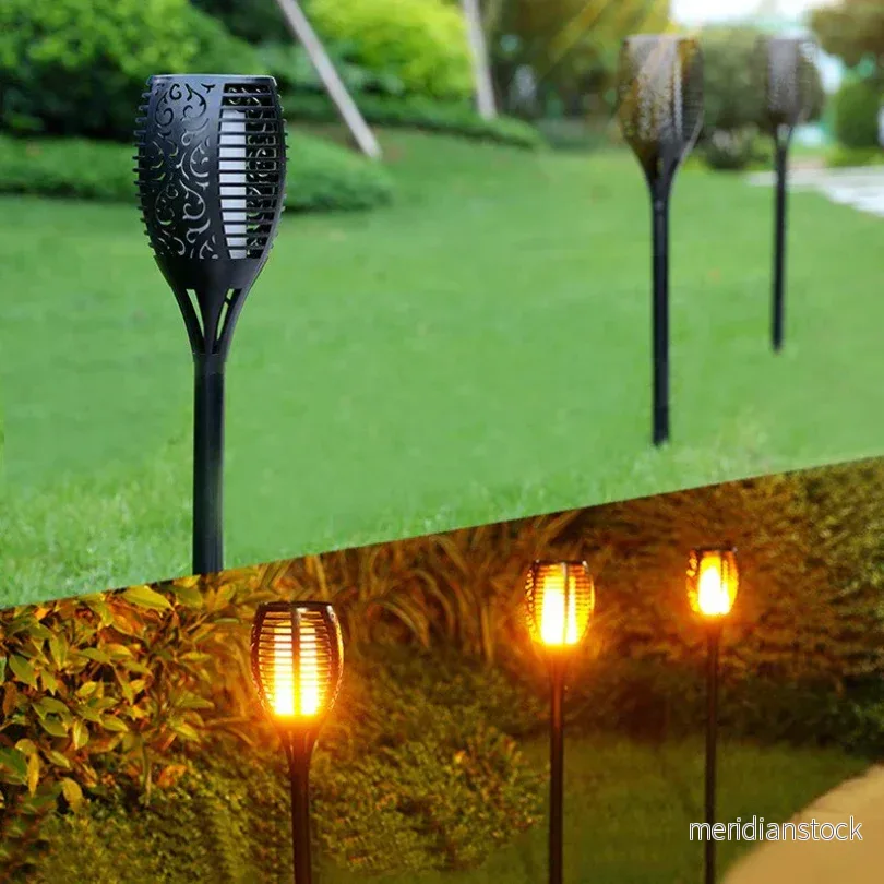 Trädgårdsfacklor med LED-belysning - SolarFlame
