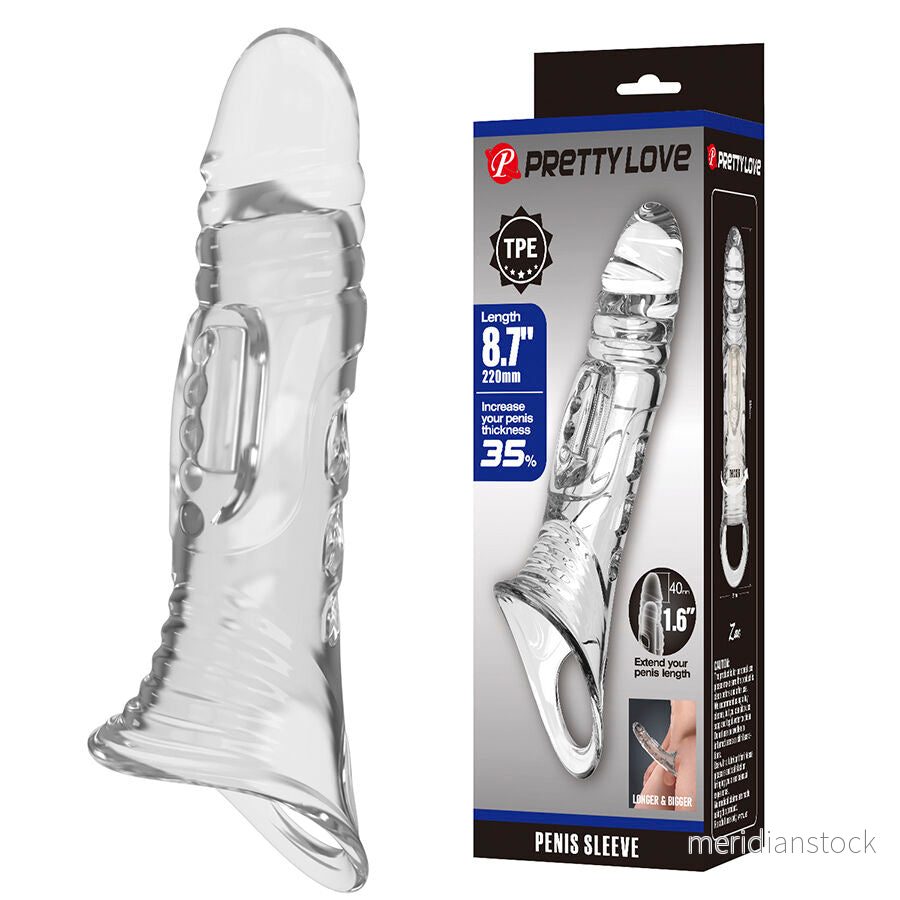 PRETTY LOVE - TRANSPARENT PENIS COVER - Bild 2