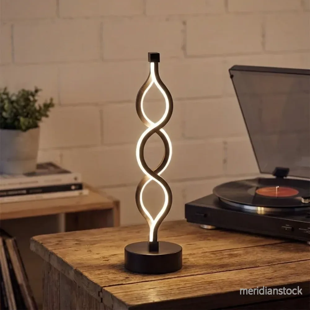Modern spiralbordslampa - Spirique