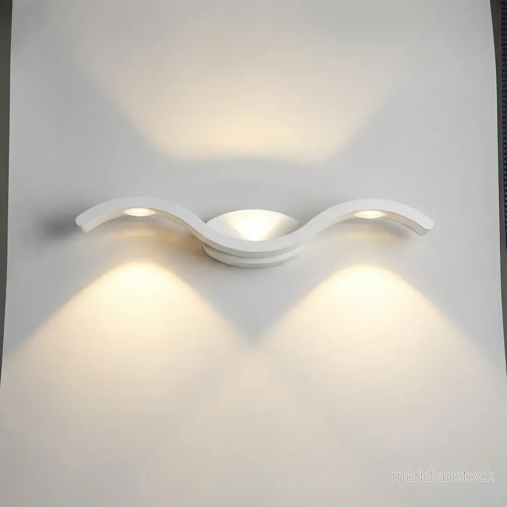 LED-vägglampa med dubbelstråle - Solivio - Bild 2