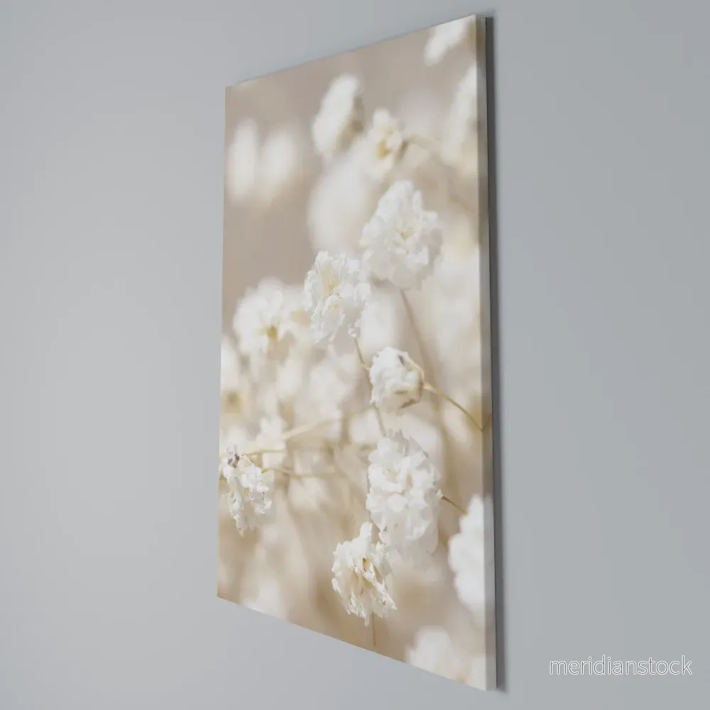 GHOSTLY BLOOM Vertical Canvas Print - Bild 3