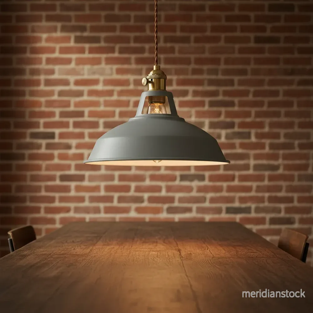 Matbordslampa i retrostil – IronLume Matbordslampa i retrostil – IronLume