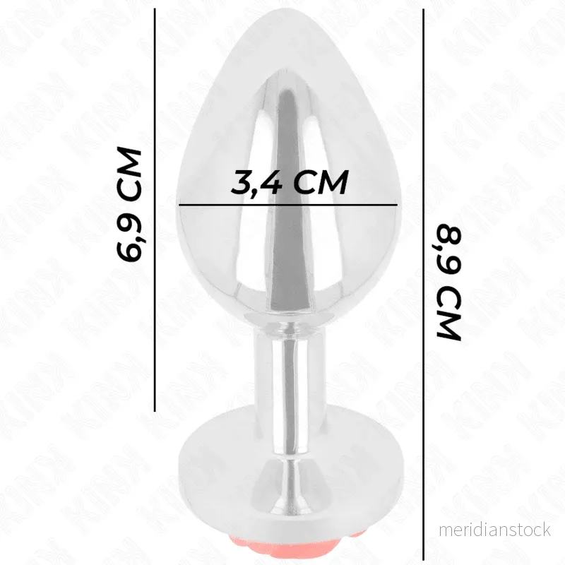 KINK - PLUG ANAL ROSE RED SIZE M - Bild 3