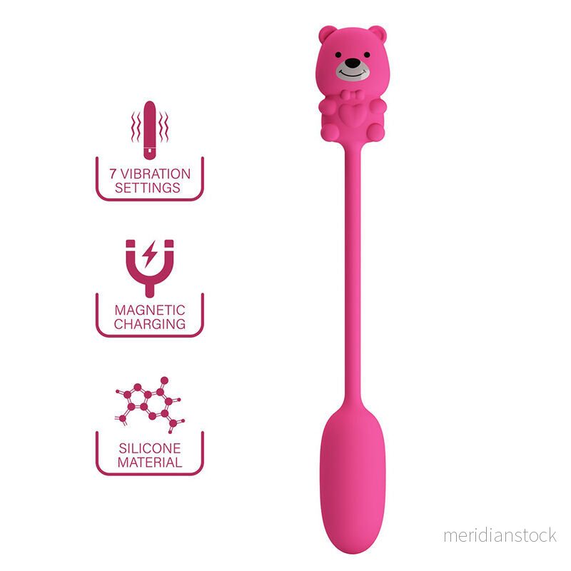 PRETTY LOVE - OLSON RECHARGEABLE BULLET VIBRATOR WITH WIRED CONTROLLER PINK - Bild 2
