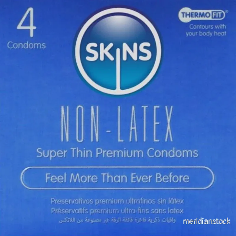 SKINS - LATEX-FREE CONDOMS PACK OF 4