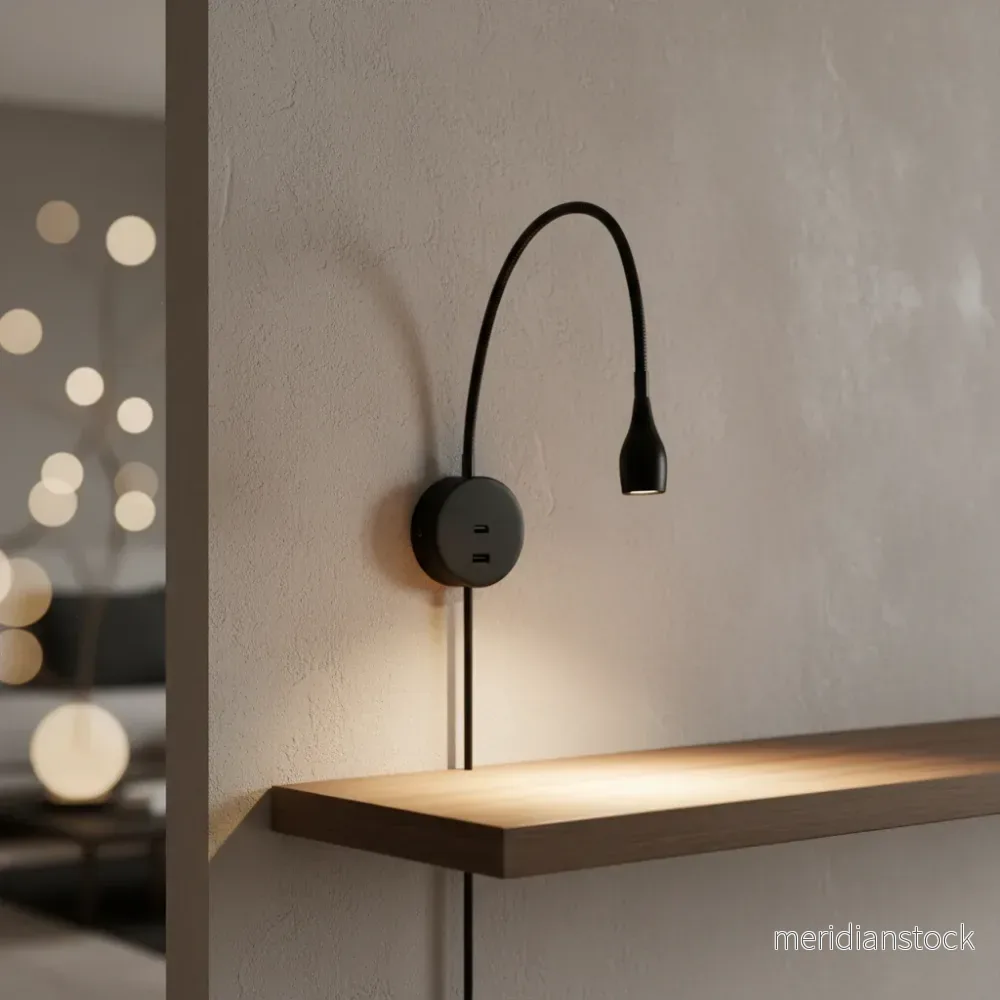Trådlös vägglampa Minimalistisk - LumaFlex