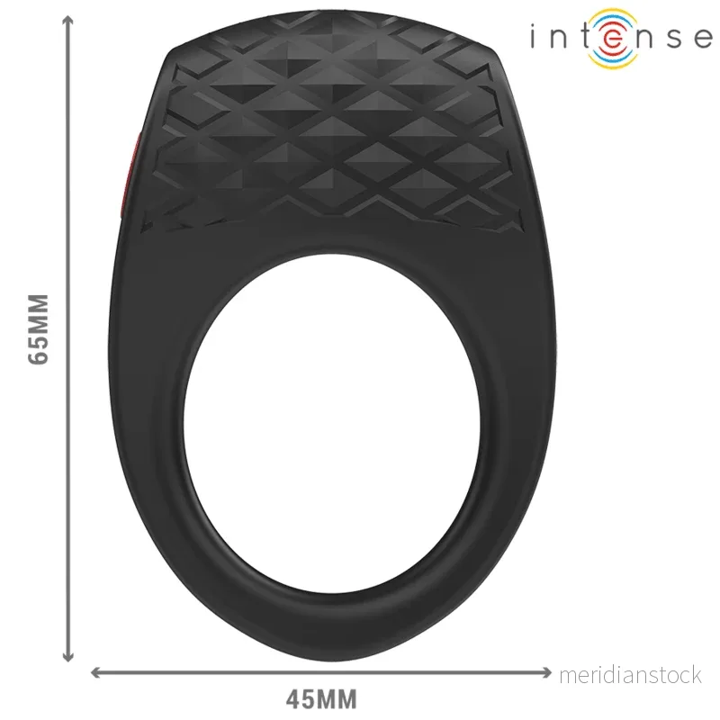 INTENSE - CLOVER VIBRATOR PENIS RING 10 VIBRATIONS BLACK - Bild 2
