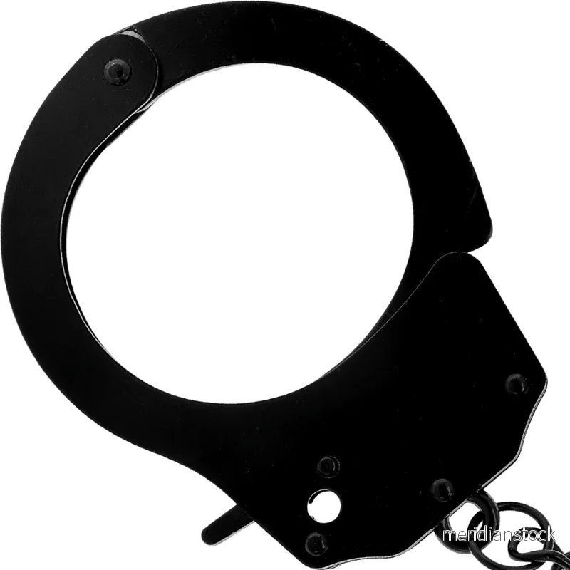 DARKNESS - METAL HANDCUFFS FOR BLACK HANDS - Bild 2