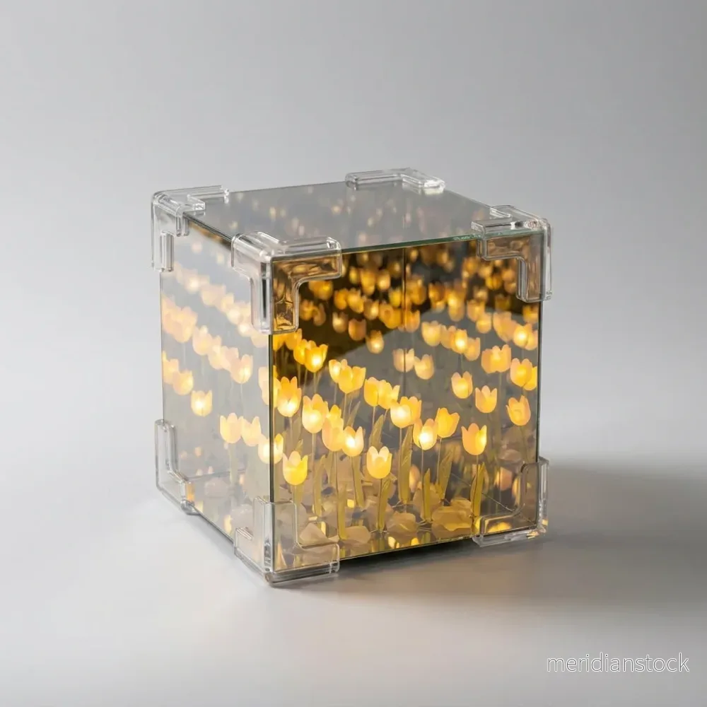 Modern dekorativ bordslampa – Bloomora - Bild 2