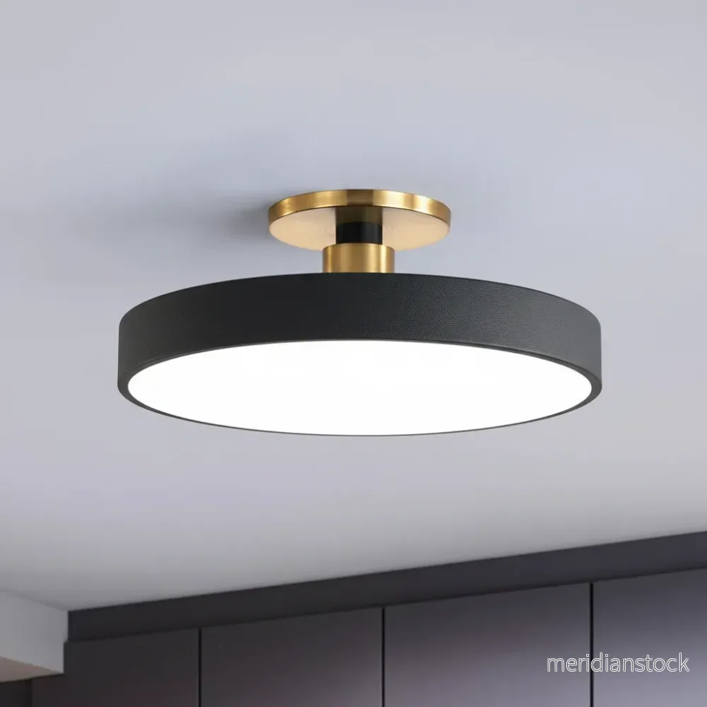 Halvinfälld LED-taklampa - Helligon - Bild 3