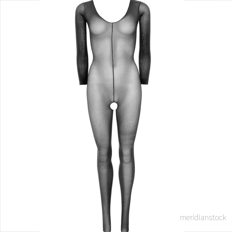 LEG AVENUE - BODYSTOCKING LONG SLEEVE BLACK - Bild 3