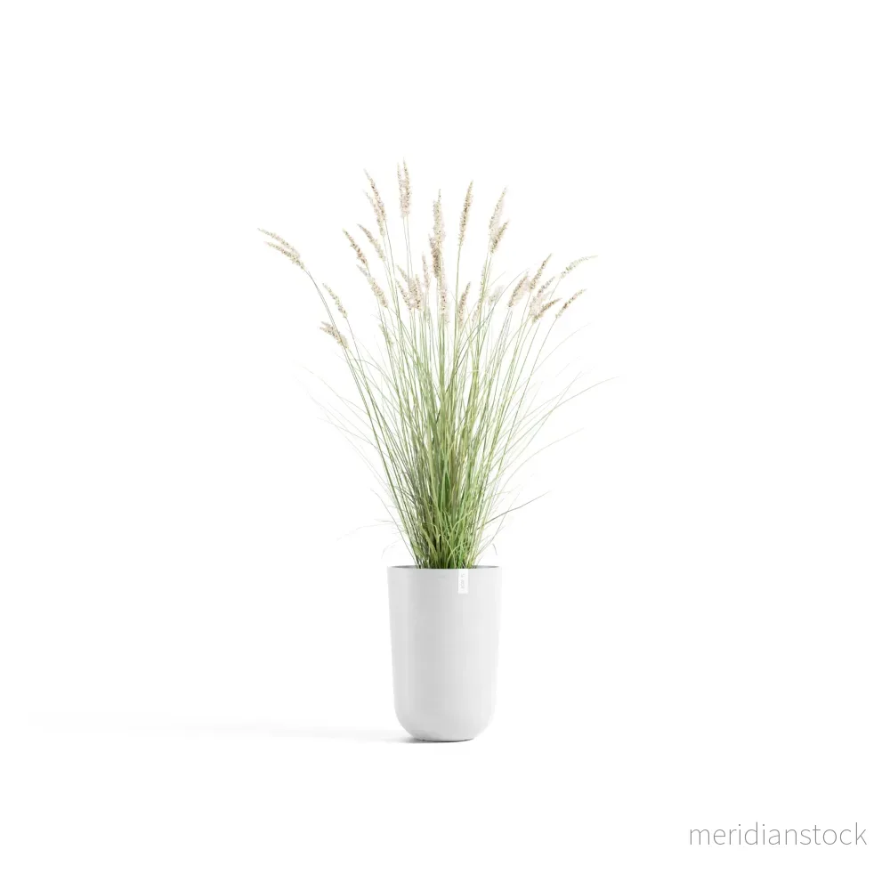 Kruka Oslo hög 52cm vit