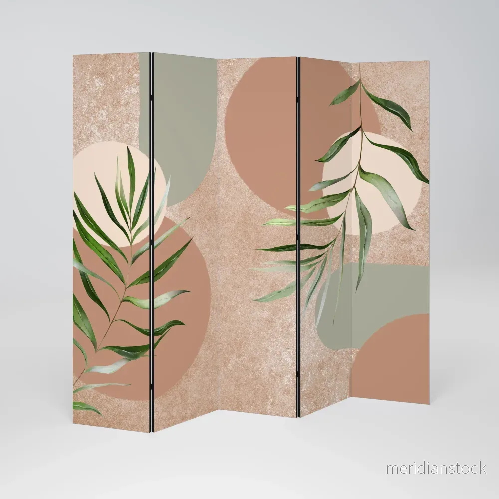 SENSUAL NATURE'S TAPESTRY Dekorativ rumsavdelare – 5 paneler - Bild 2