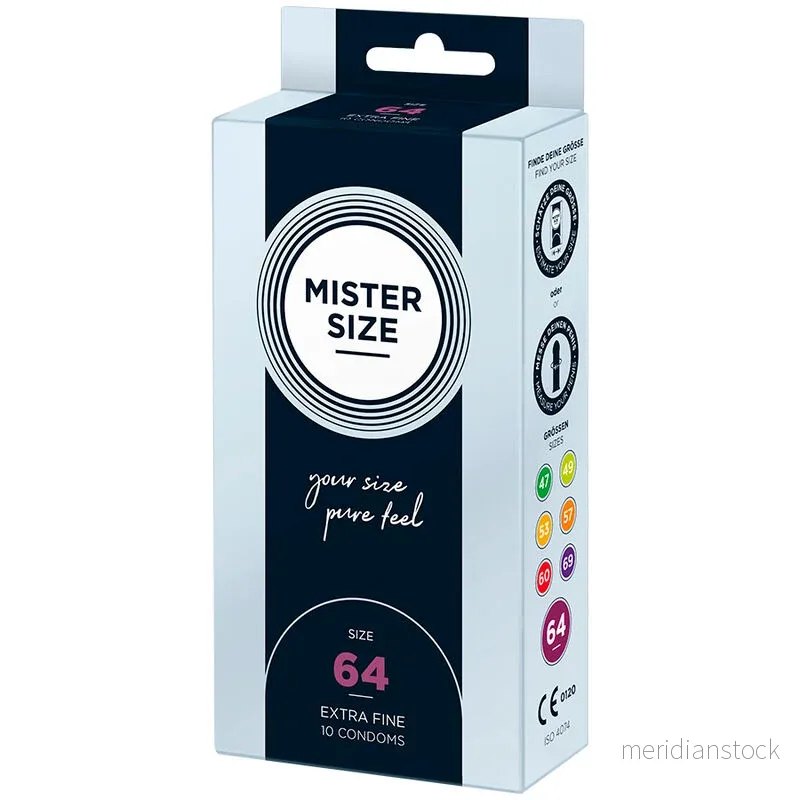 MISTER SIZE - CONDOMS SIZE XXL 64 MM (10 UNITS) - Bild 2