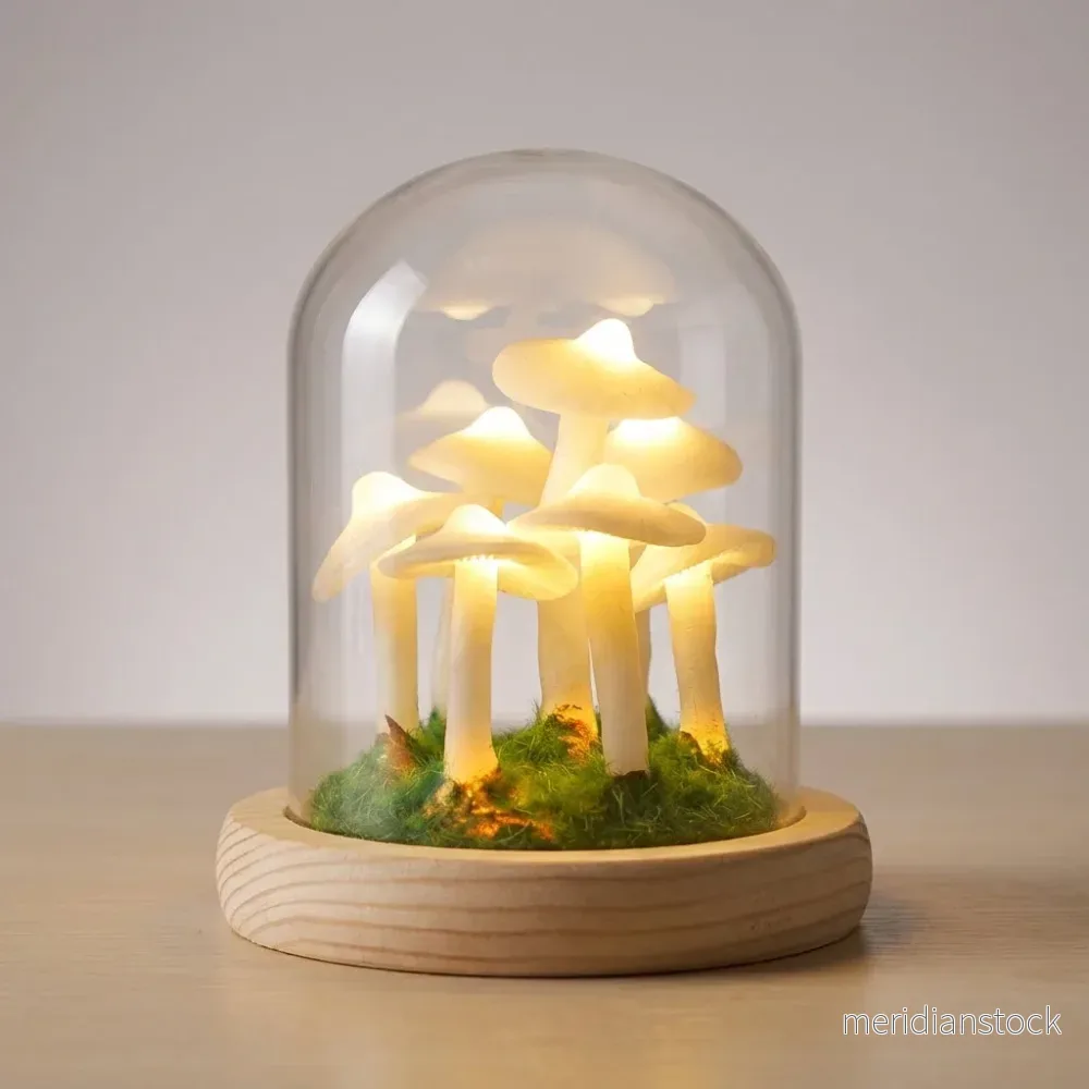 Gör-det-själv-set med bordslampor – Luminshroom - Bild 2