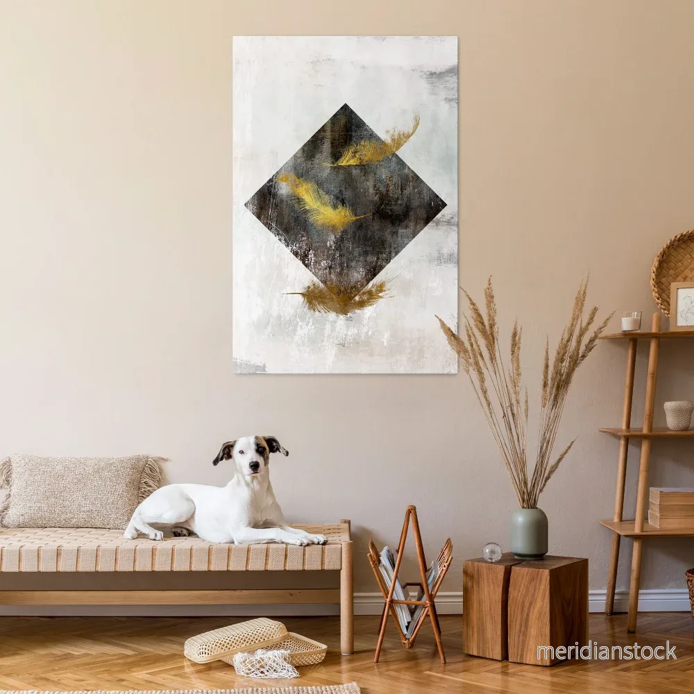 FALLING LIGHTNESS Vertical Canvas Print FALLING LIGHTNESS Vertical Canvas Print