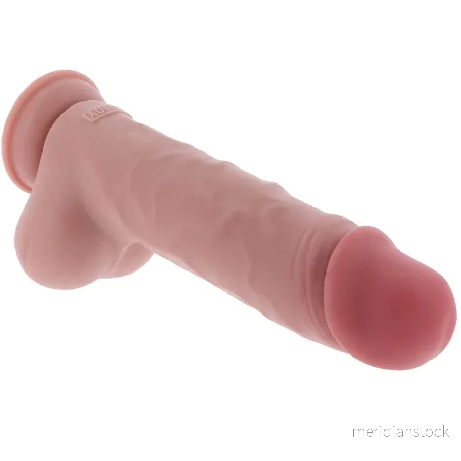 GET REAL - DELUXE REALISTIC PENIS WITH TESTICLES EXTRA THICK 25 CM - Bild 3