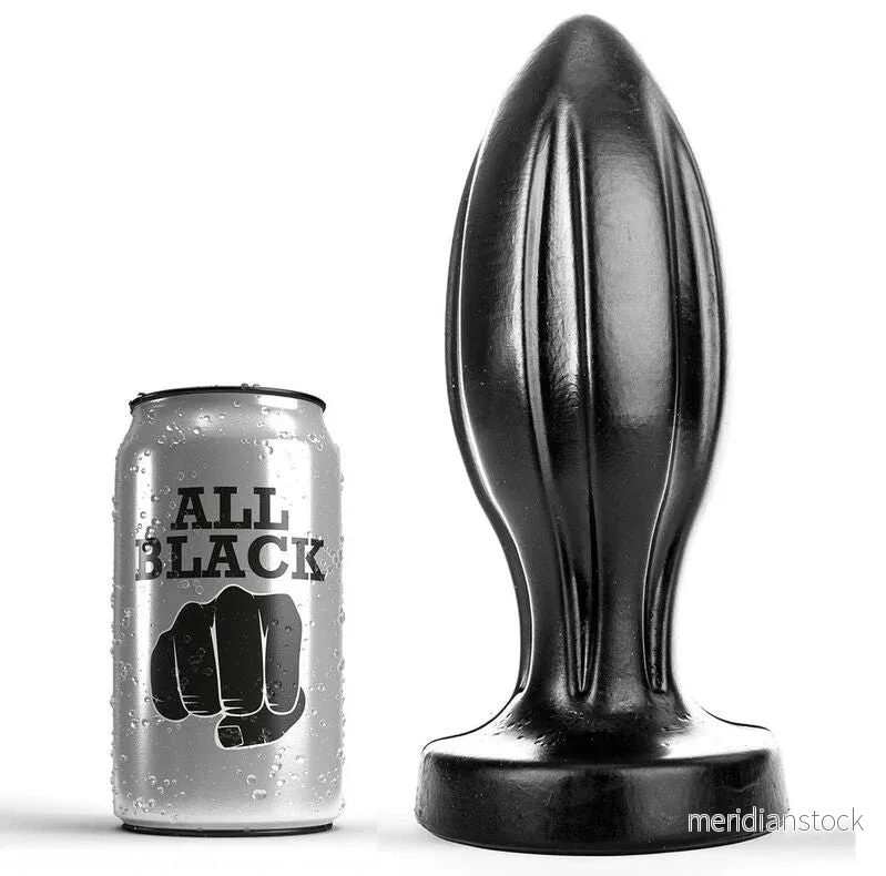 ALL BLACK - ANAL PLUG 21 CM