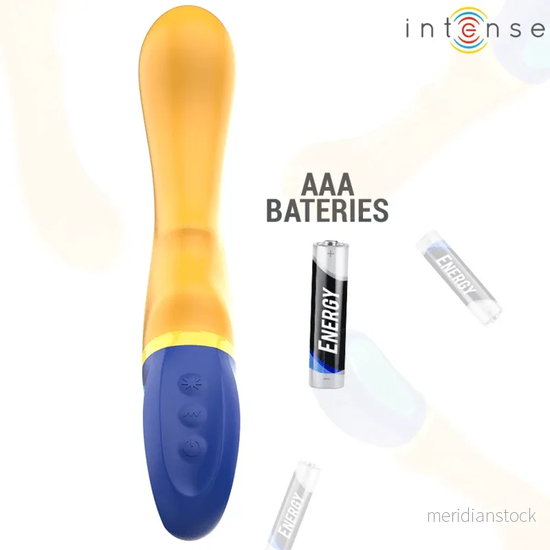 INTENSE - SHAGGY G-SPOT VIBRATOR YELLOW - Bild 2