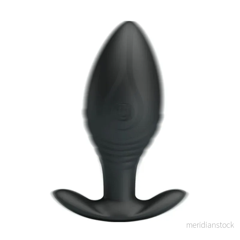 PRETTY LOVE - REGINA ANAL PLUG RECHARGEABLE VIBRATOR BLACK - Bild 2