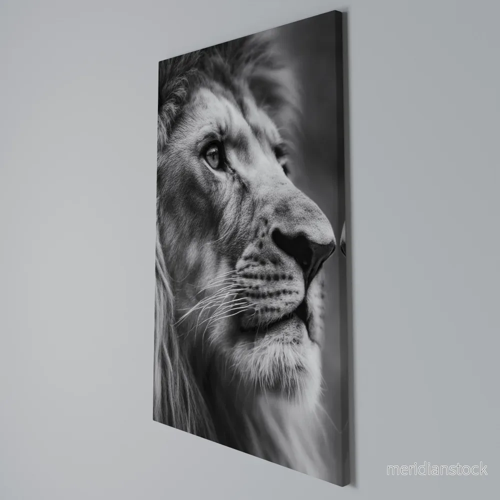 ROYAL REFLECTION Vertical Canvas Print - Bild 3