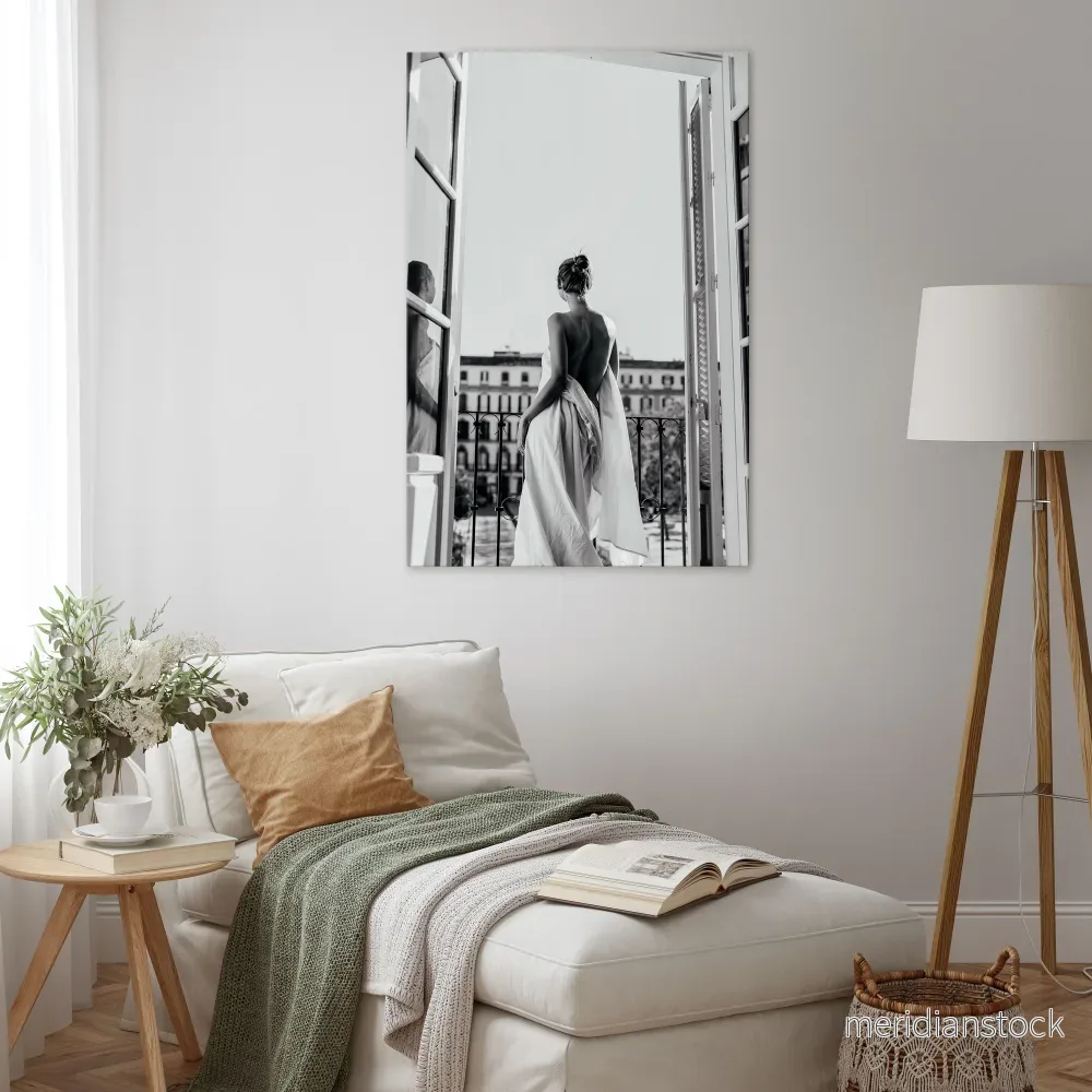 DRESS OF DREAMS Vertical Canvas Print - Bild 2