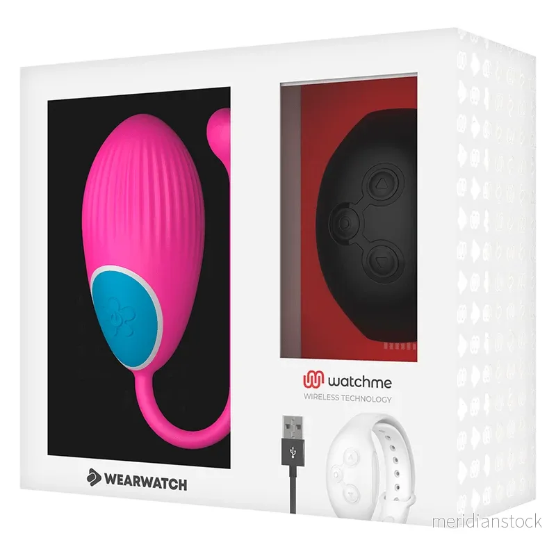 WEARWATCH - WATCHME TECHNOLOGY REMOTE CONTROL EGG FUCHSIA / JET - Bild 2