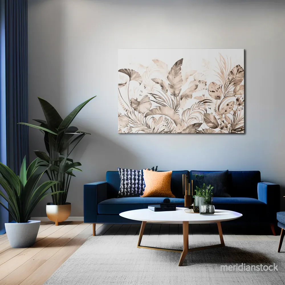 WILD TENDERNESS Horizontal Canvas Print - Bild 2