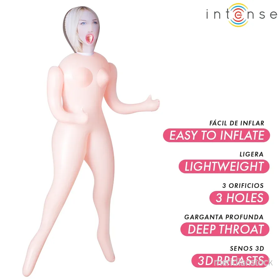 INTENSE DOLLS - INGRID INFLATABLE DOLL WITH THREE ORIFICES - Bild 2