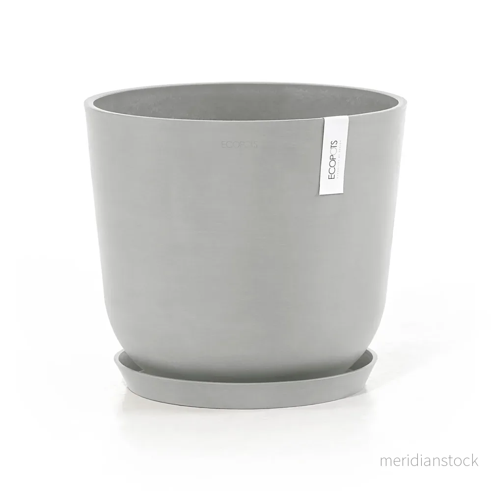 Krukfat Ecopots 30cm vitgrå - Bild 3