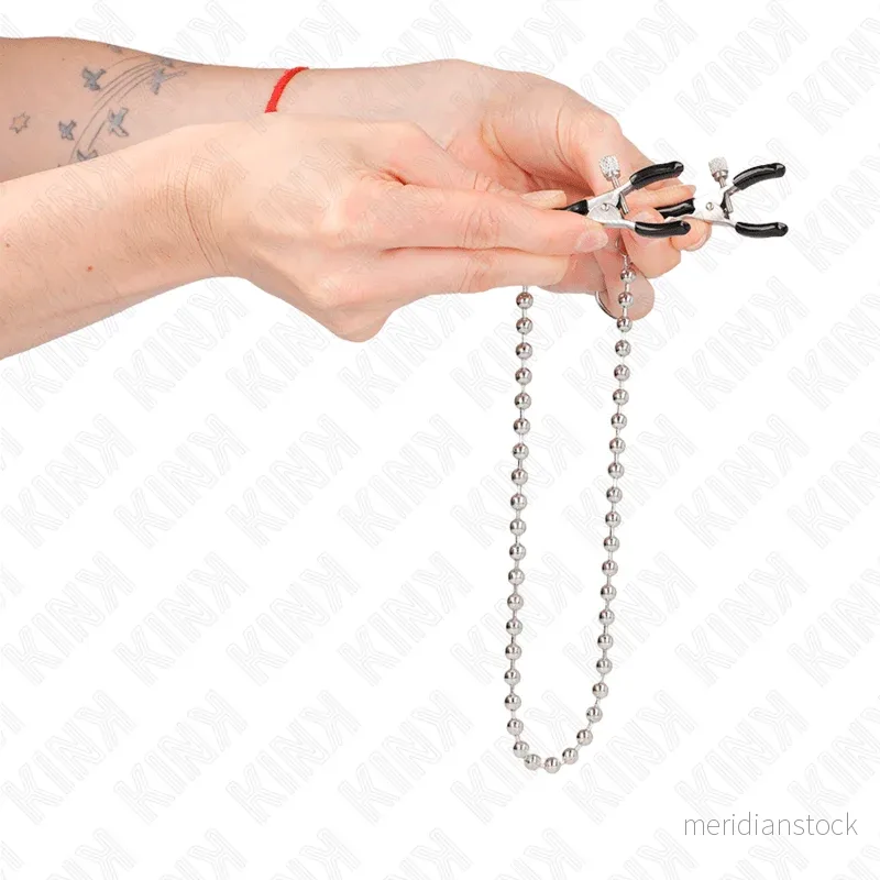 KINK - BEAD CHAIN NIPPLE CLAMPS 30 CM - Bild 3