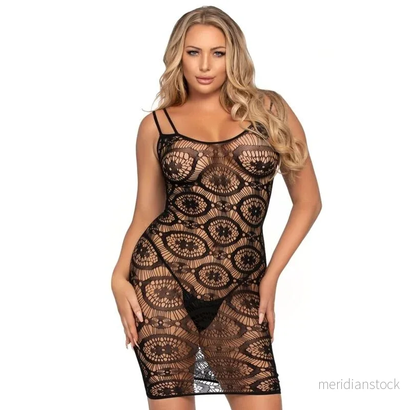 LEG AVENUE - DAISY CROCHET MINI DRESS ONE SIZE - Bild 3