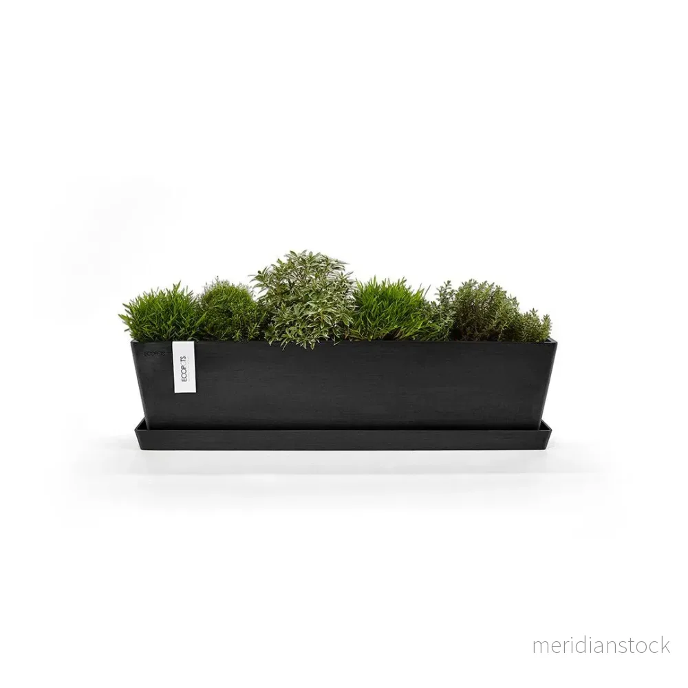 Krukfat Bruge 80cm mörkgrå - Bild 3