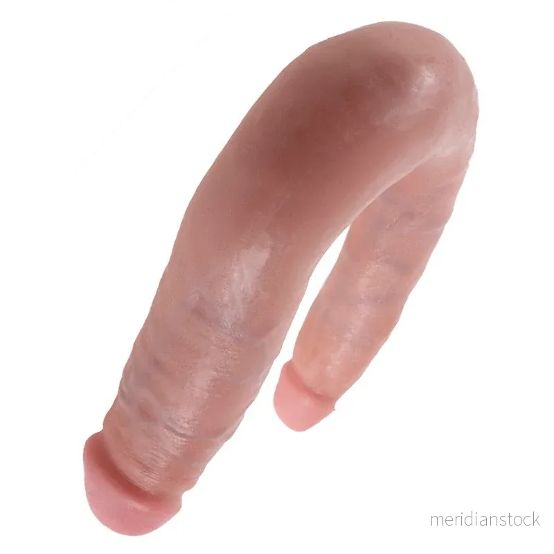 KING COCK - U-SHAPED SMALL DOUBLE TROUBLE FLESH 12.7 CM - Bild 3