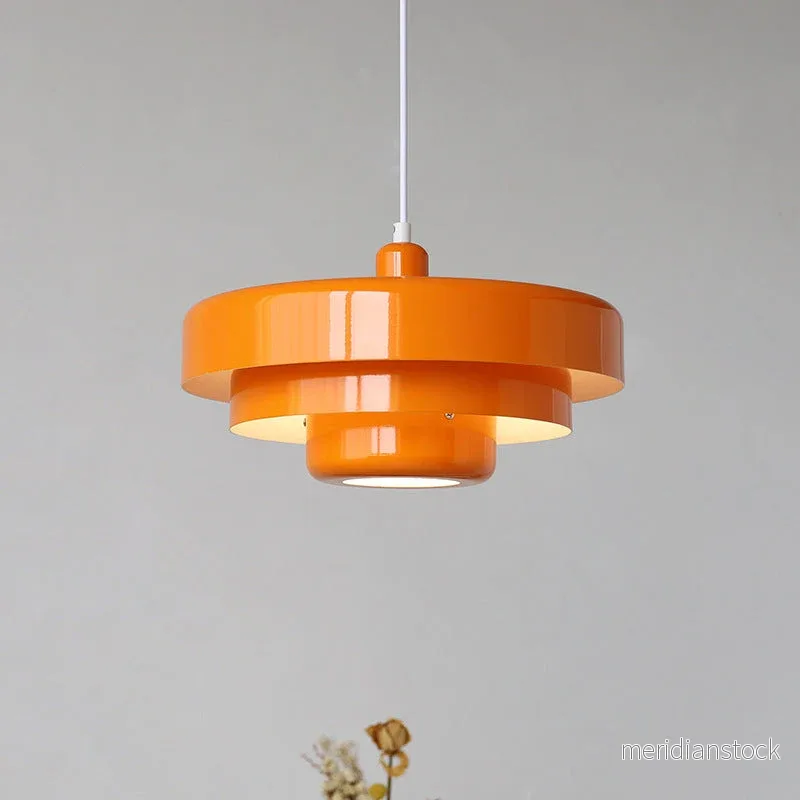 Pendellampa i våningar – mid-century retro taklampa för matsal - Bild 3