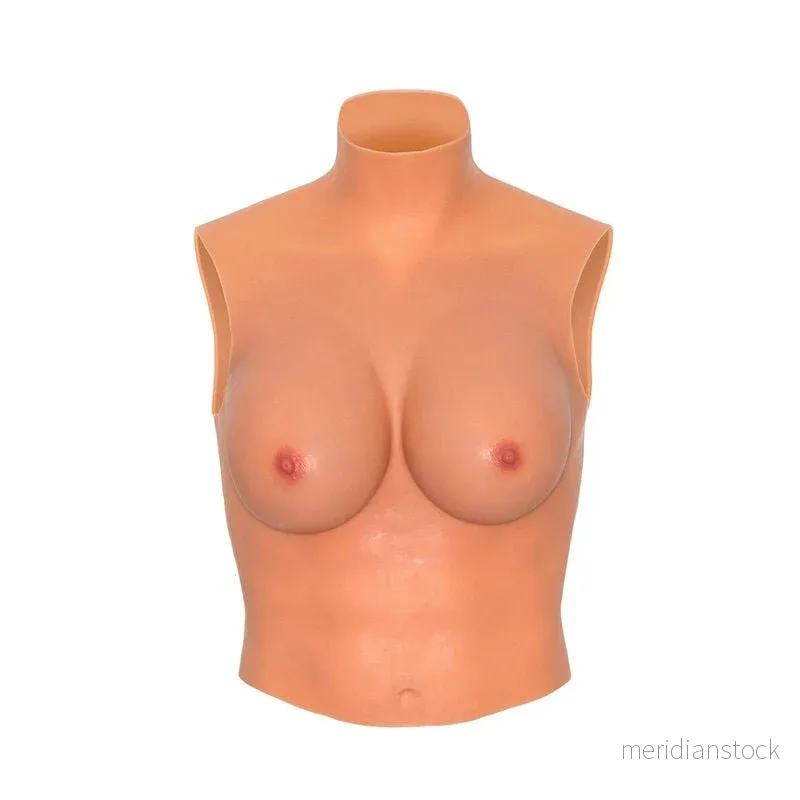 HIDDEN DESIRE - ALTER EGO WEARABLE BREAST SHIRT D-CUP FLESH - Bild 2