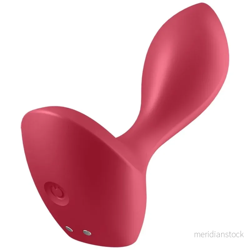 SATISFYER - BACKDOOR LOVER VIBRATING PLUG RED - Bild 2