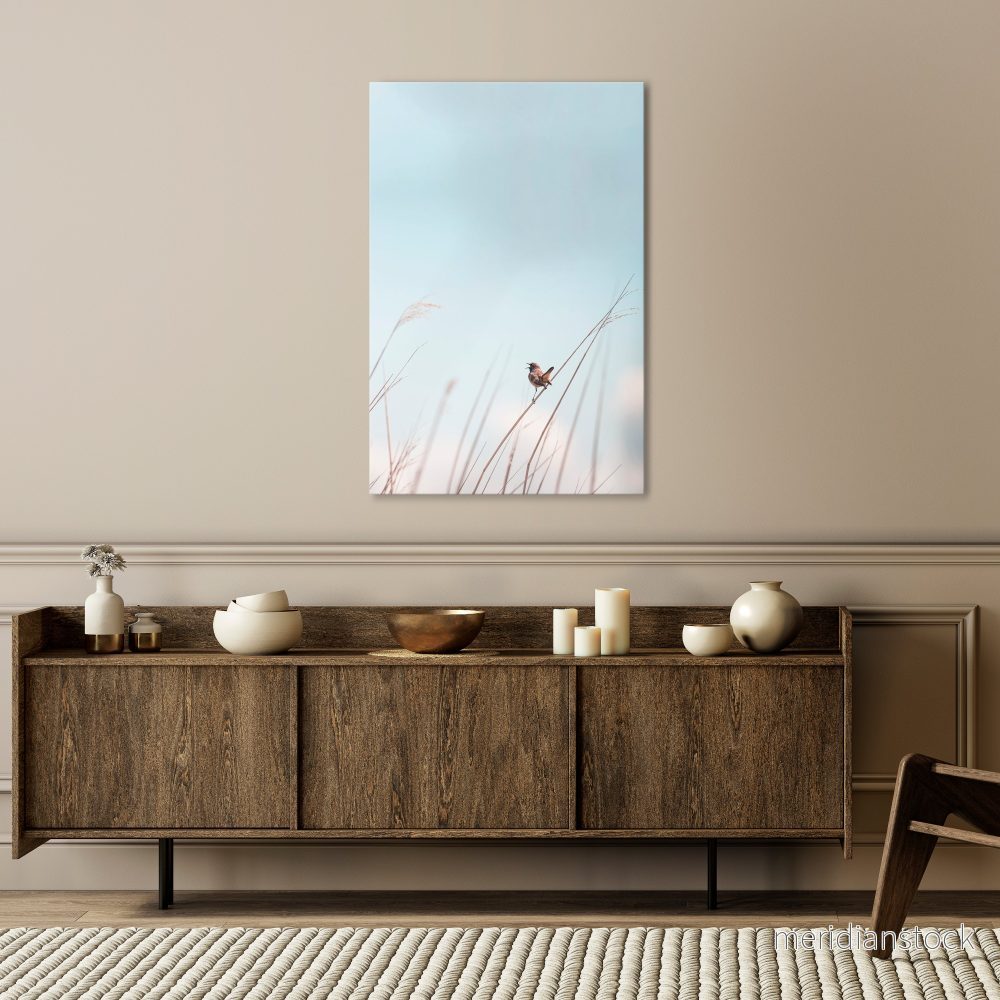 NATURE'S CHORUS Vertical Canvas Print - Bild 2