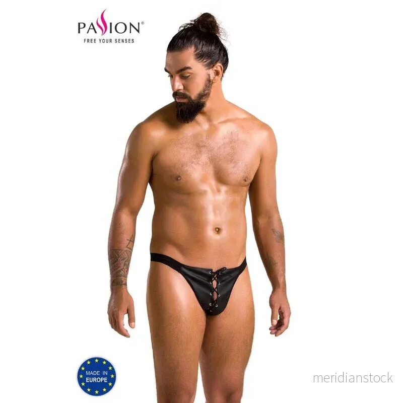 PASSION - 044 SLIP OPEN BEN BLACK L/XL - Bild 2