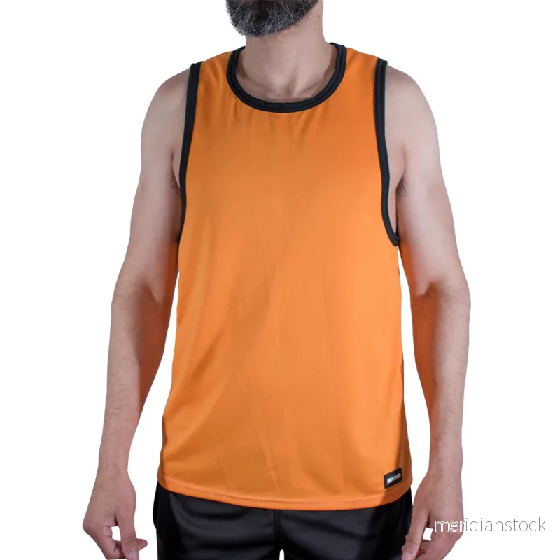 MACHO - CMV005 ORANGE GYM T-SHIRT S/M - Bild 2