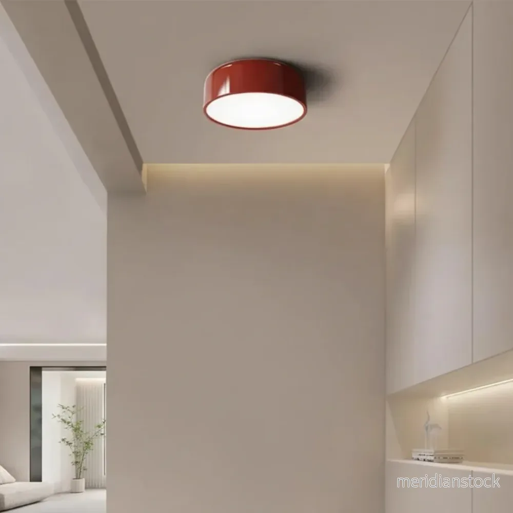 Rund taklampa i metall och akryl - Metashade - Bild 3