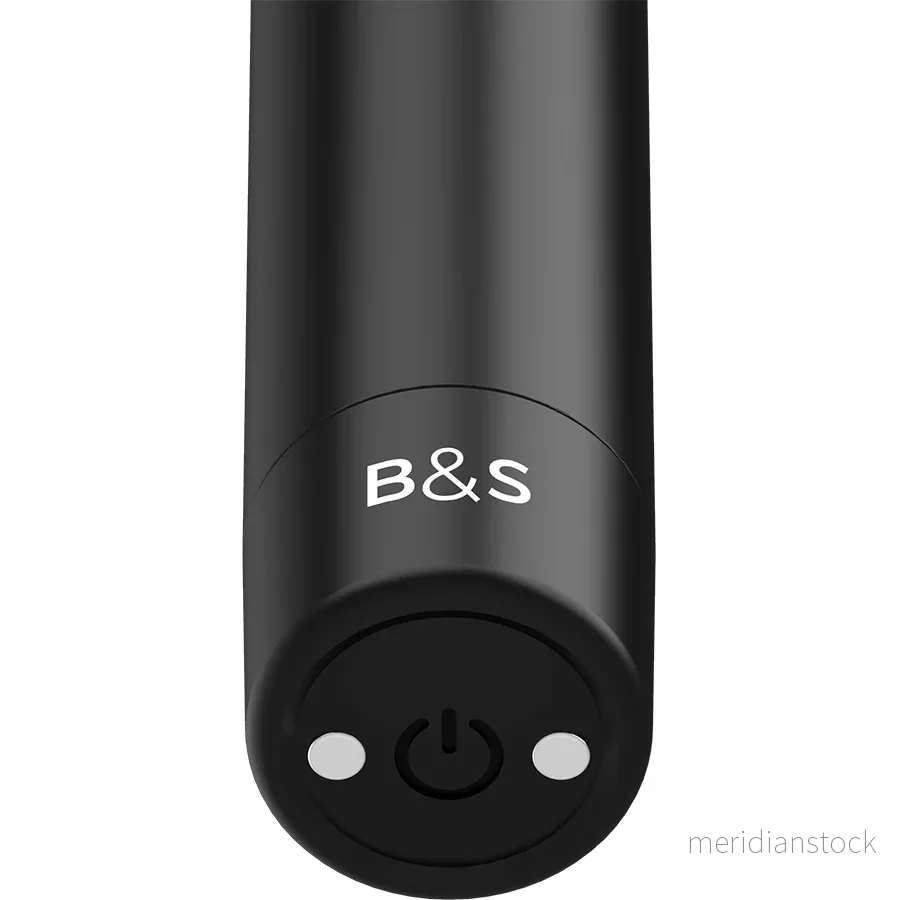 BLACK&SILVER - KERNEX 2 BLACK VIBRATING MAGNETIC BULLET - Bild 3