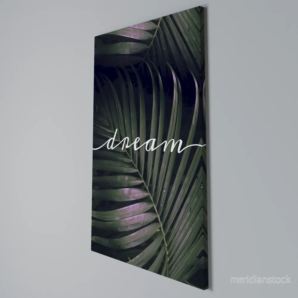 LUSH DREAMSCAPE Vertical Canvas Print - Bild 3