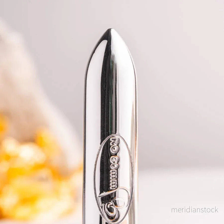 ROCKS-OFF - RO-80 CHROME VIBRATING BULLET SILVER - Bild 2