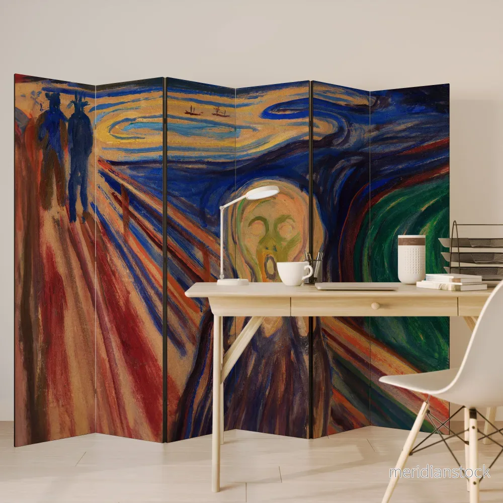 THE SCREAM Rumsavdelare 6 paneler - Bild 3