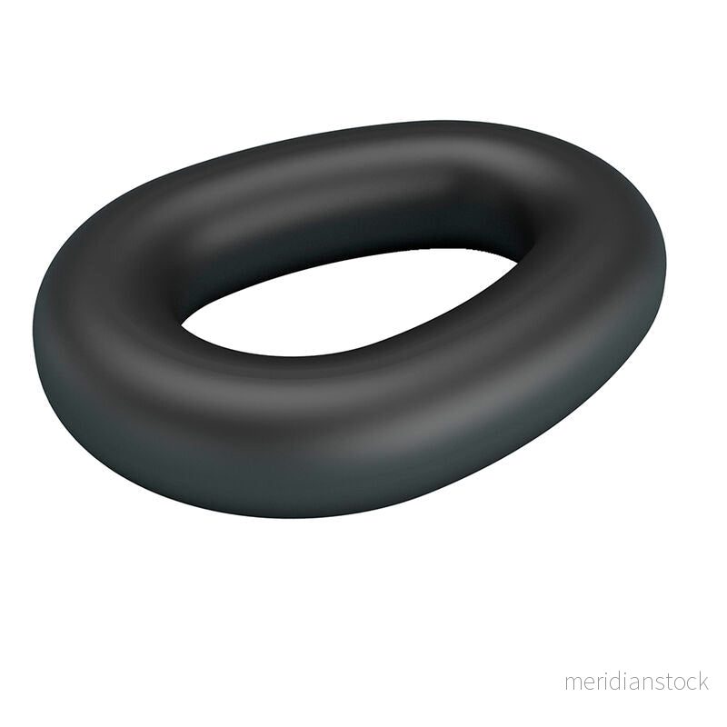 CRAZY BULL - VESPER SUPER SOFT SILICONE COCK RING BLACK - Bild 3