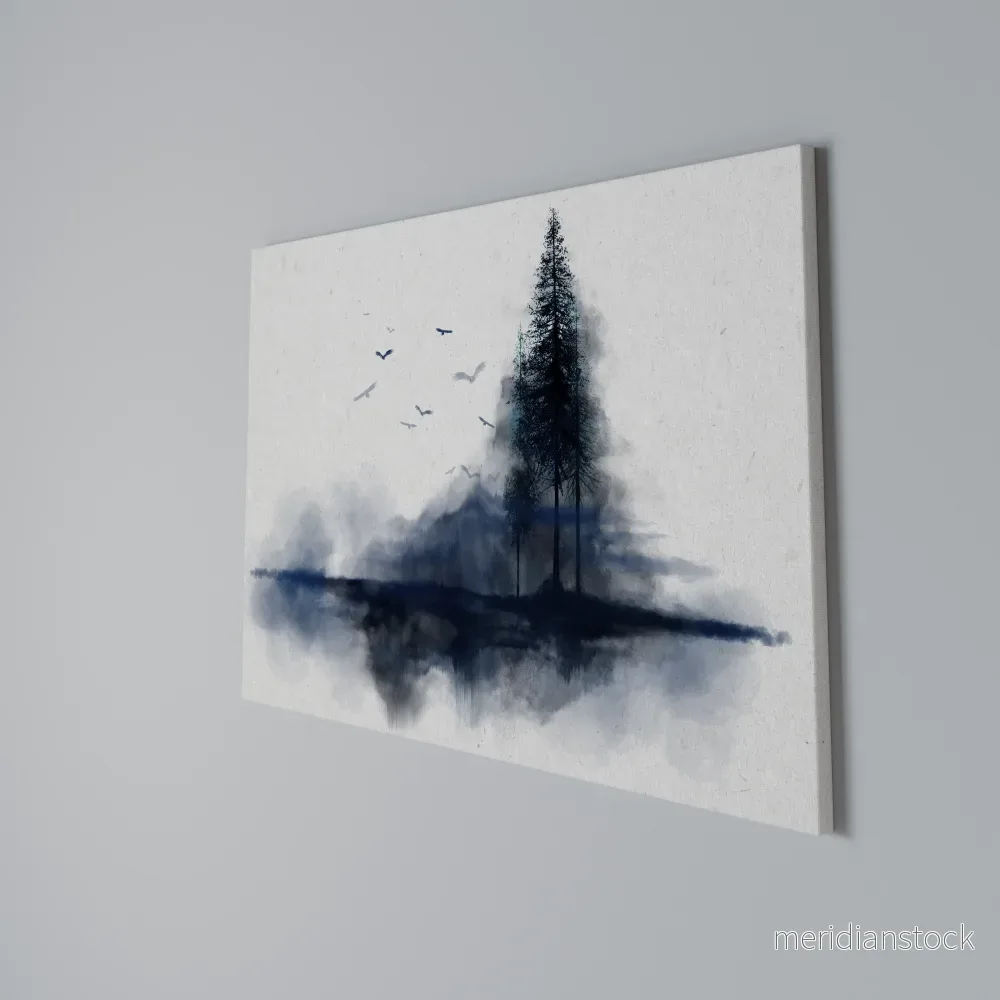 MISTY RECOLLECTION Horizontal Canvas Print - Bild 3