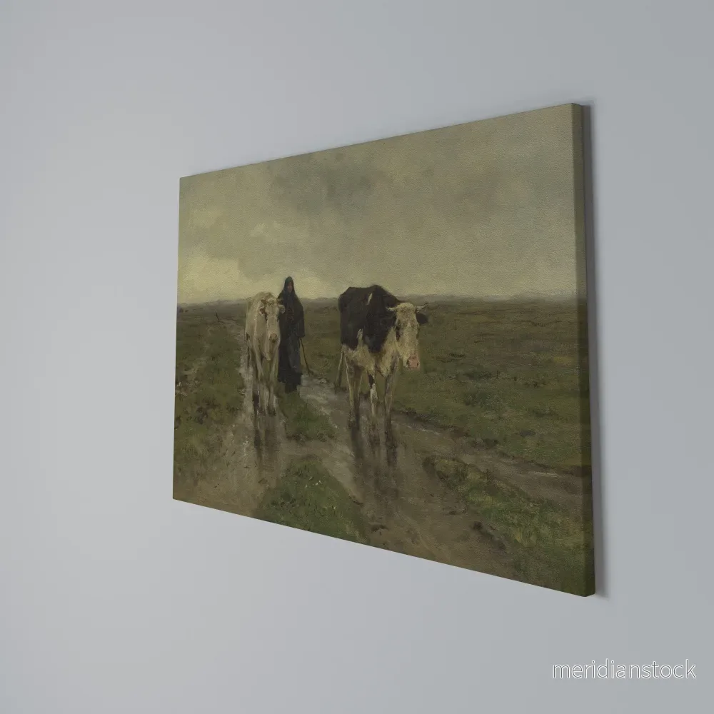 RAINY REFLECTIONS Horizontal Canvas Print - Bild 3