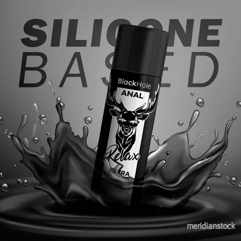 BLACK HOLE - GEL SILICONE BASE ANAL DILATION 100 ML - Bild 2