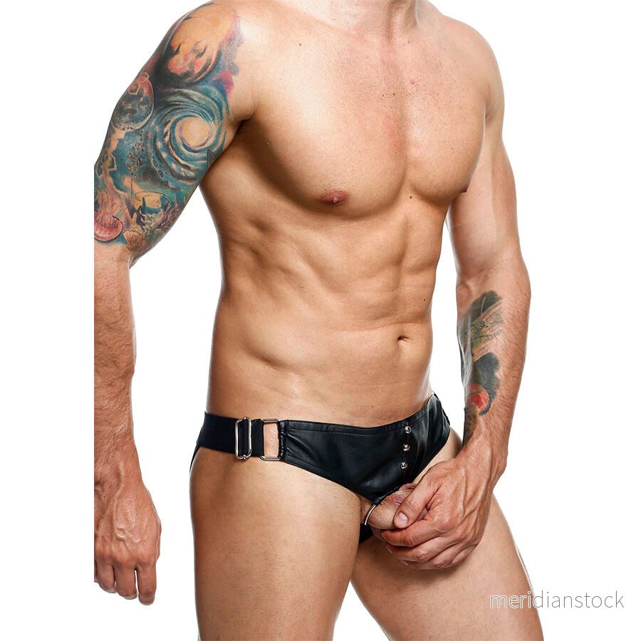 MOB - DNGEON JOCKSTRAP WITH COCK RING ONE SIZE - Bild 3